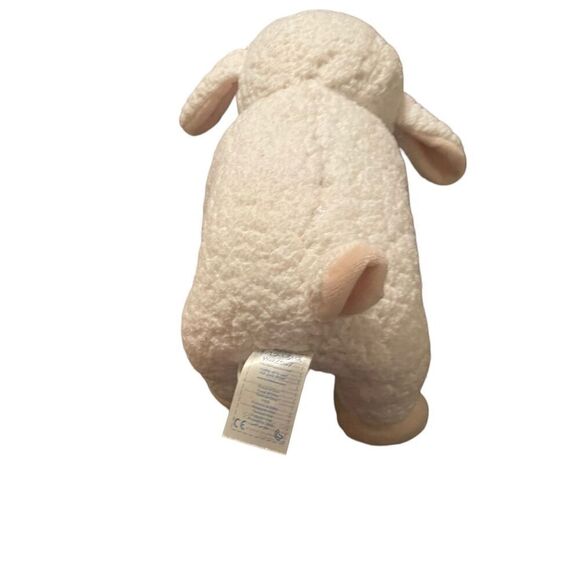 Build-A-Bear Workshop White Tan Hooves Lamb Sheep Plush Stuffed Toy - Picture 11 of 15